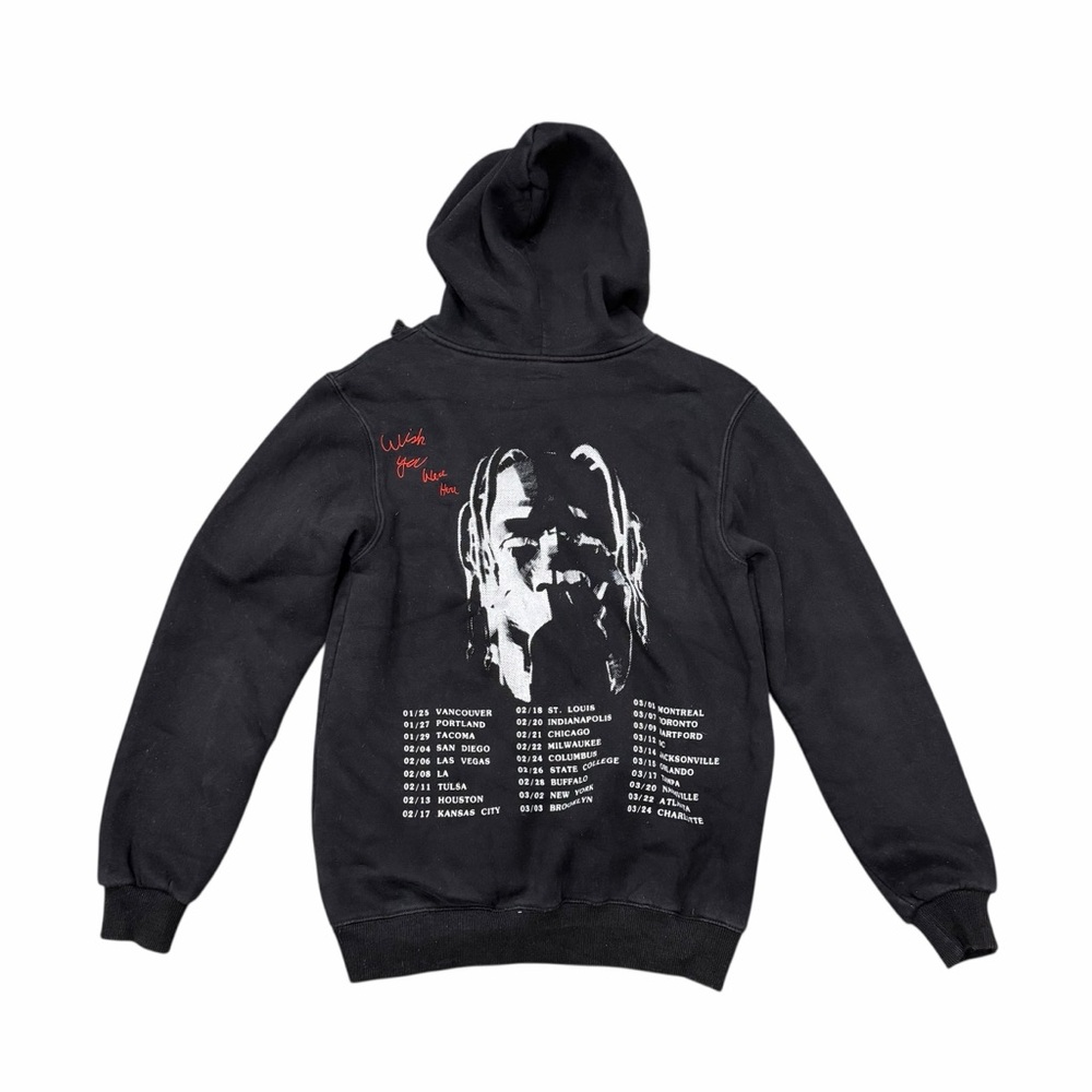 Astroworld Tour “Wish You Were Here” Hoodie Black S
